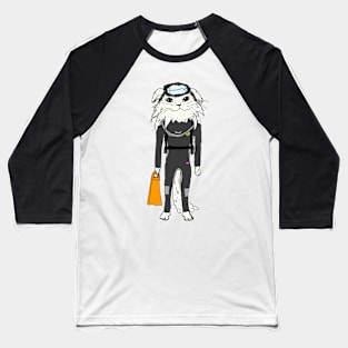 Scuba Kat Baseball T-Shirt